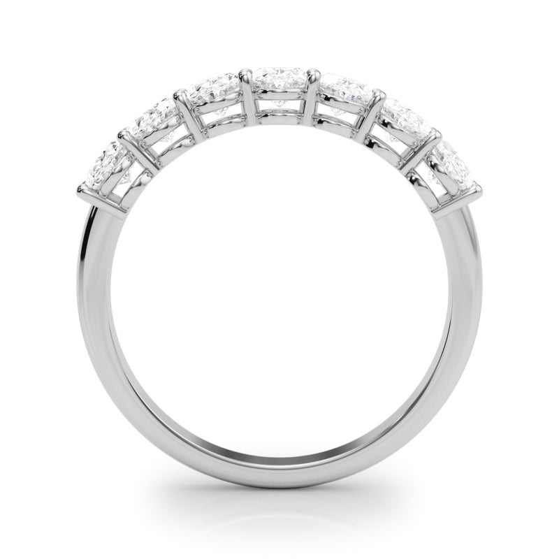7 Stone Band Oval - alt view