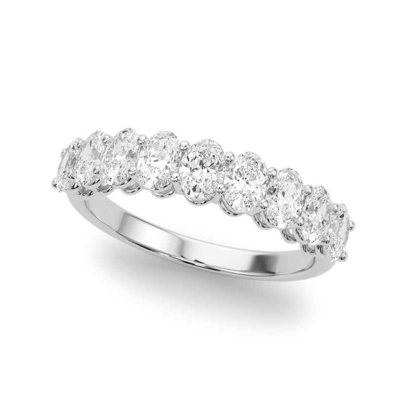 9 Stone Band Oval