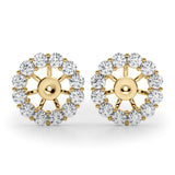 Earring Jacket For .50 Ct - alt view