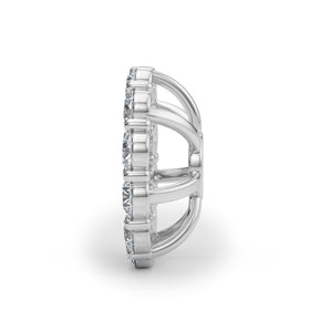 Earring Jacket For 1.0 Ct - alt view