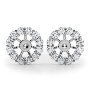 Earring Jacket For .50 Ct