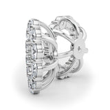 Earring Jacket For 2.0 Ct - alt view