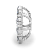 Earring Jacket For 2.0 Ct - alt view