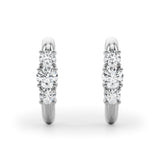 Three-Stone Earrings