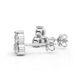 Three-Stone Earrings - alt view