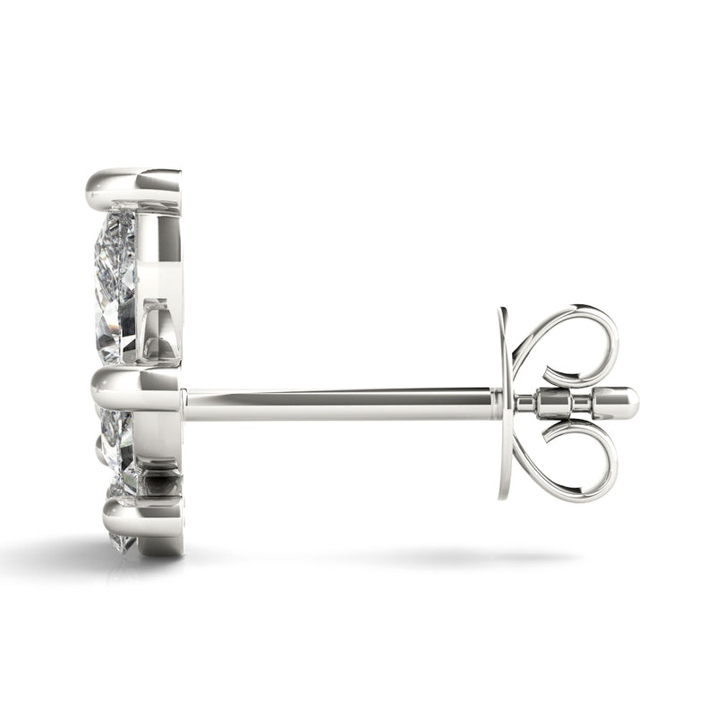 Earrings Marquise & Round - alt view