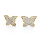 Butterfly Earrings - alt view