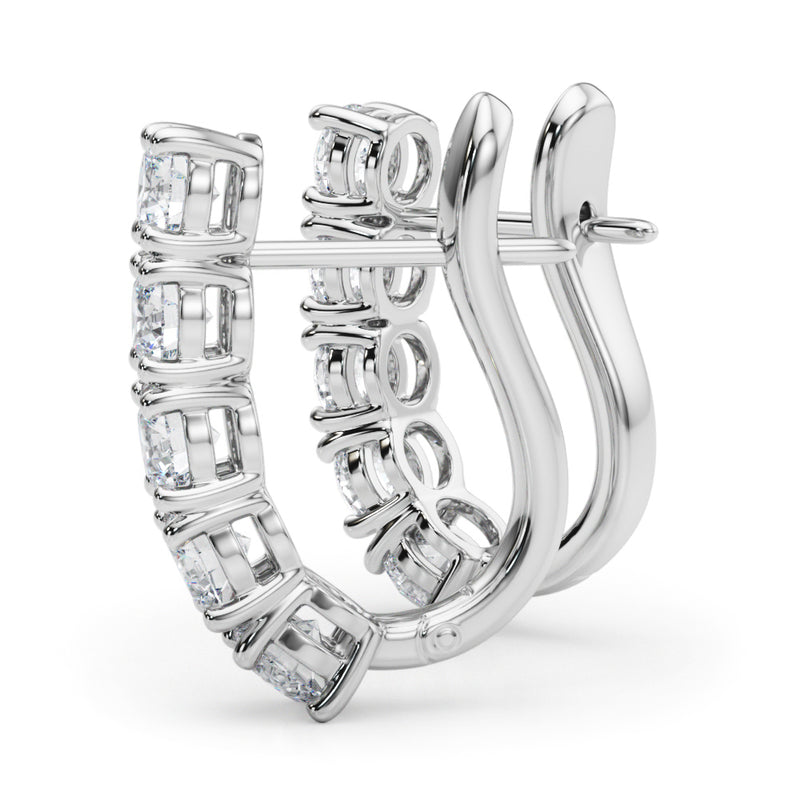 Earrings Omega Backs - alt view