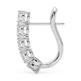 Earrings Omega Backs - alt view
