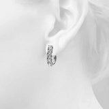 Earrings Omega Backs - alt view