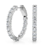 1 Inch 2 Prong Round Hoop
