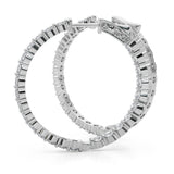 1.4 Inch 2 Prong Round Hoop - alt view