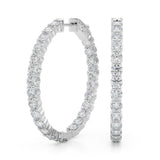 1.4 Inch 2 Prong Round Hoop