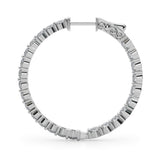 1.4 Inch 2 Prong Round Hoop - alt view
