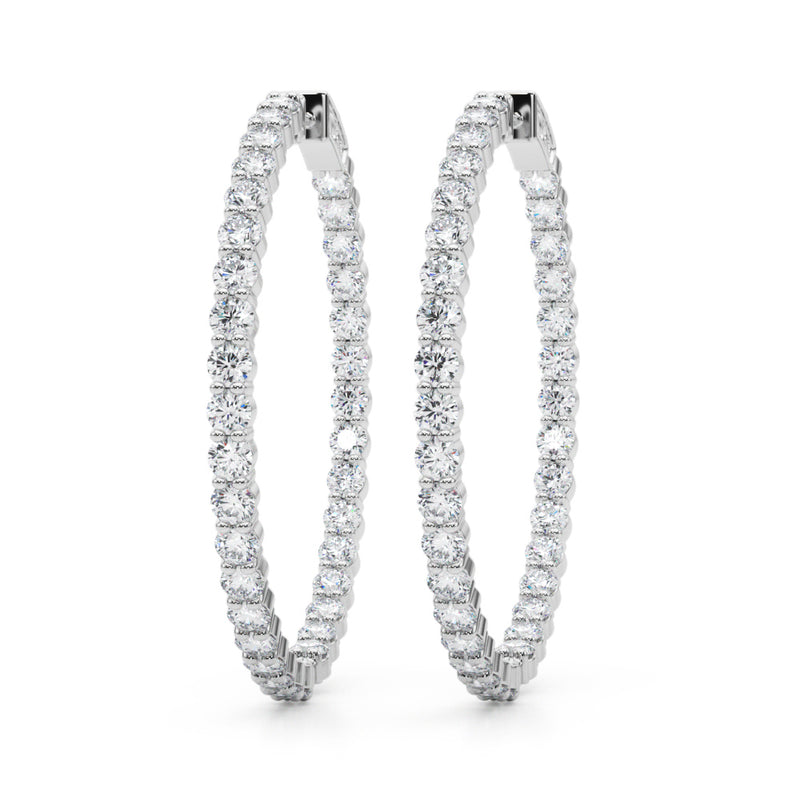 1.75 Inch 2 Prong Round Hoop - alt view