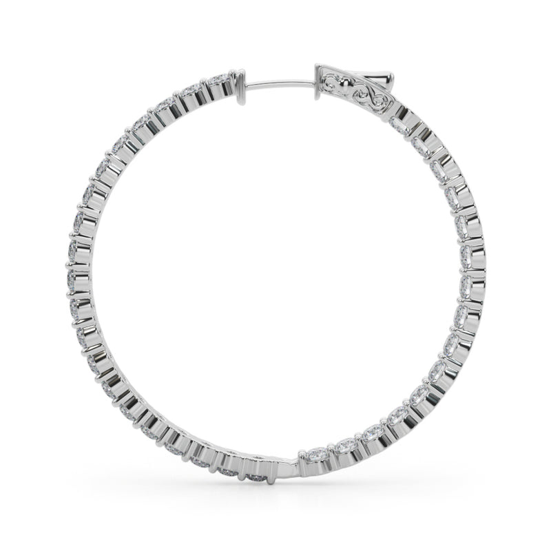 1.75 Inch 2 Prong Round Hoop - alt view