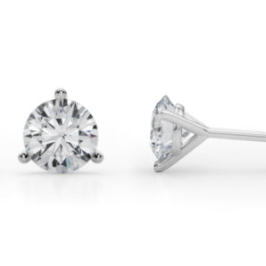 1 cttw 1 2ct 4 prong wire stud earring lg studs mart 1