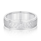 Hammered Light WT Men's Band (N18049L)