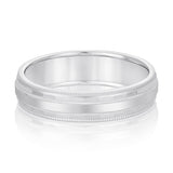 Milgrain Heavy WT Men's Band (N18050H)