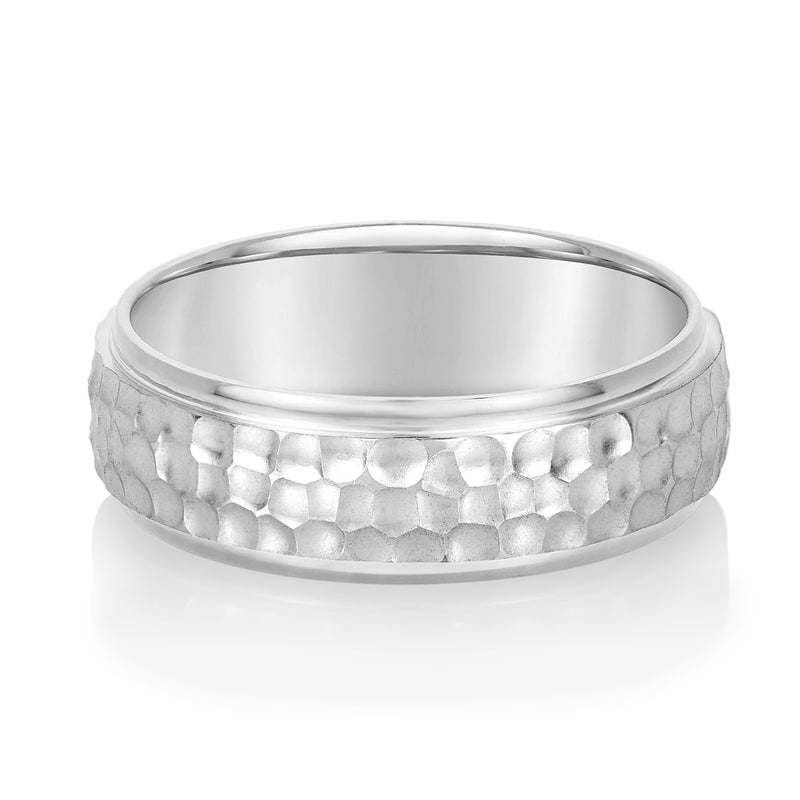 Hammered Heavy WT Men's Band (N18065H)