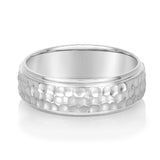 Hammered Light WT Men's Band (N18065L)
