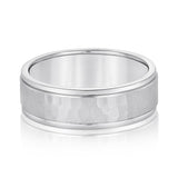 Hammered Light WT Men's Band (N18076L)
