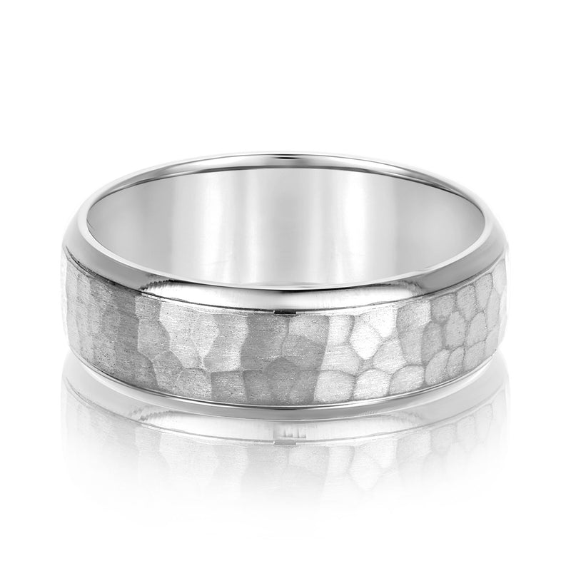 Hammered Heavy WT Men's Band (N18137H)