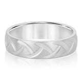 Hammered Light WT Men's Band (N18139L)