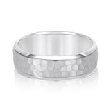 Hammered Standard WT Men's Band (N18201S)