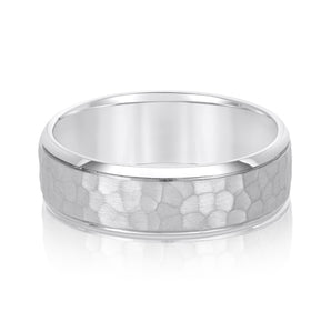 Hammered Heavy WT Men's Band (N18201H)