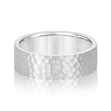 Hammered Standard WT Men's Band (N18218S)