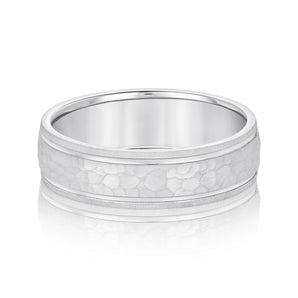 Hammered Heavy WT Men's Band (N18261H)