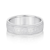 Hammered Light WT Men's Band (N18261L)