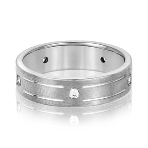 Diamond Heavy WT Men's Band W/dia (ND18119H)