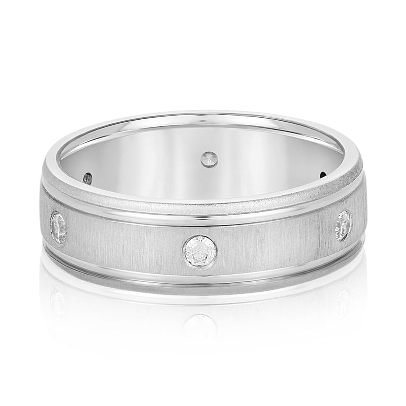 Diamond Heavy WT Men's Band W/dia (ND18127H)