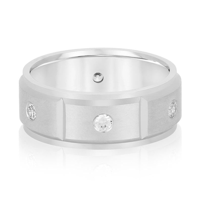 Diamond Heavy WT Men's Band W/dia (ND18129H)