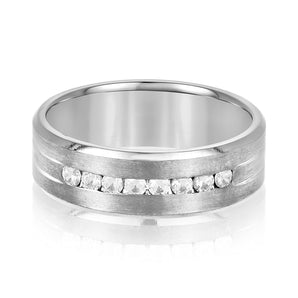 Diamond Heavy WT Men's Band W/dia (ND18130H)