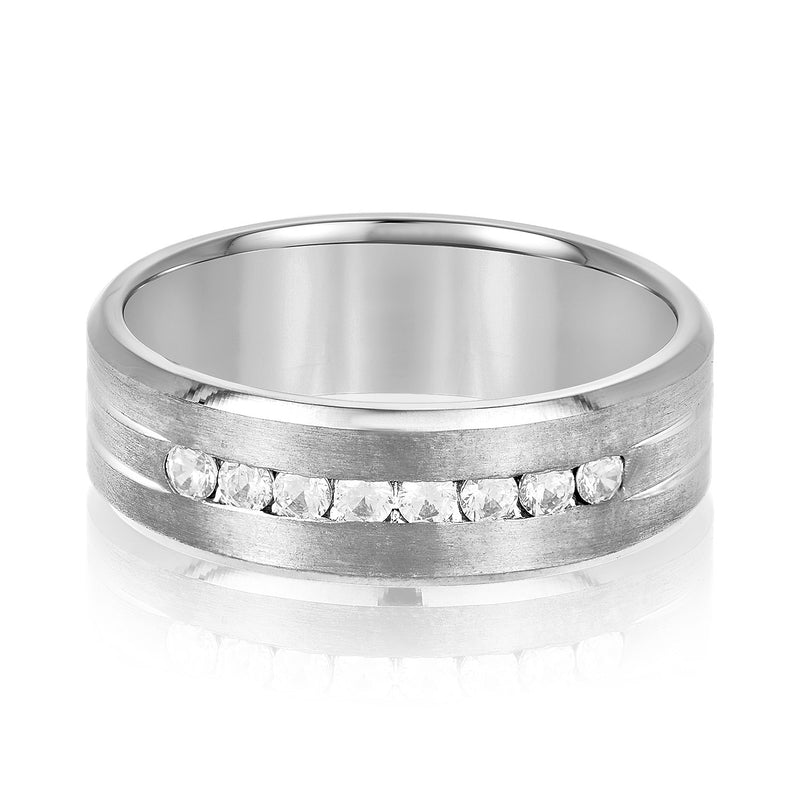 Diamond Heavy WT Men's Band W/dia (ND18130H)