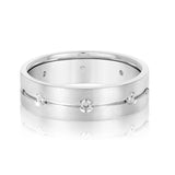 Diamond Heavy WT Men's Band W/dia (ND18245H)
