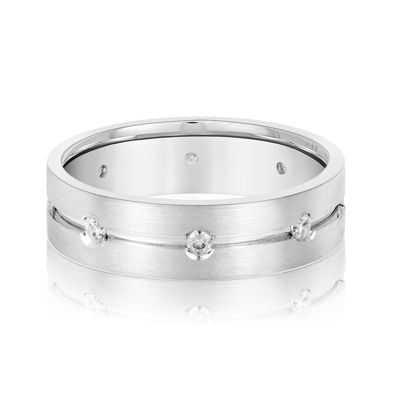 Diamond Heavy WT Men's Band W/dia (ND18245H)