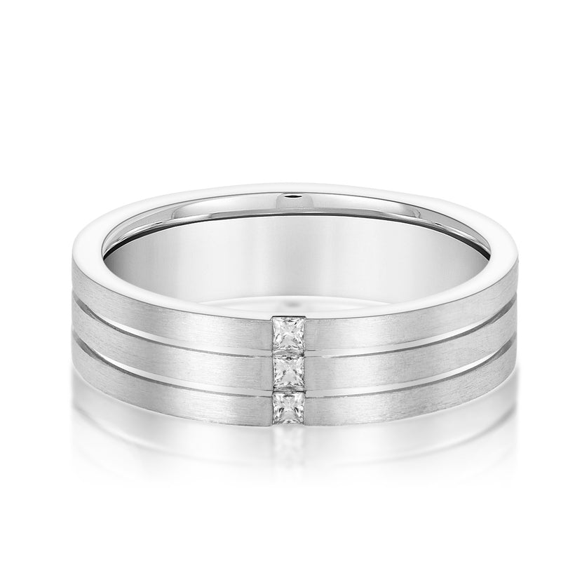 Diamond Heavy WT Men's Band W/dia (ND18248H)