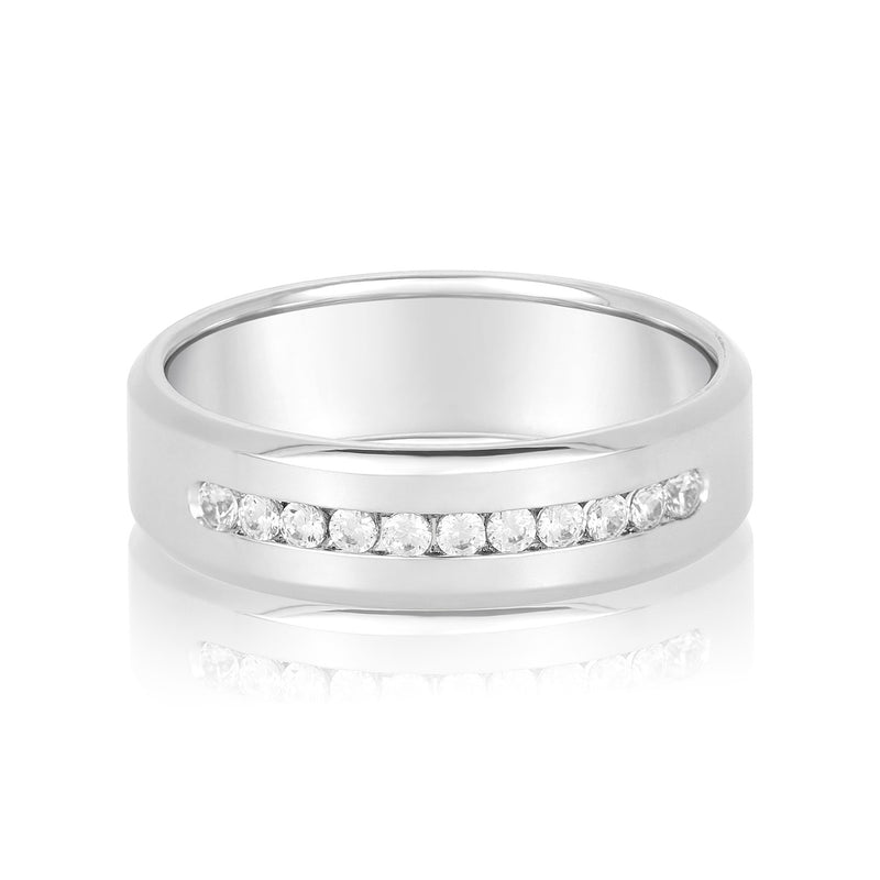 Diamond Heavy WT Men's Band W/dia (ND18264H)