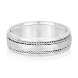 Hand Braided Heavy WT Men's Band (NS18099H)