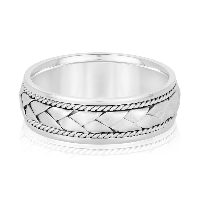 Hand Braided Heavy WT Men's Band (NS18146H)