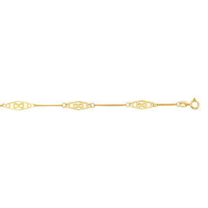 14K Gold Infinity Chain