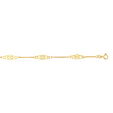 14K Gold Infinity Chain