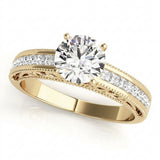 Antique Engagement Ring (50390-E) — Yellow Gold