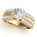 Antique Engagement Ring (50411-E) — Yellow Gold