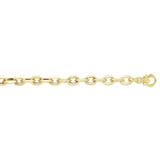14K Gold Alternating Small & Medium Heritage Link Bracelet