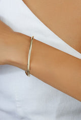 14K Small Stretch Mesh Bracelet